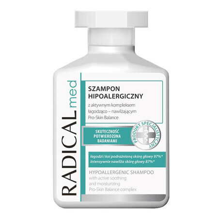 Radical Med, șampon hipoalergenic, 300 ml AMBALAJ CONTAMINAT