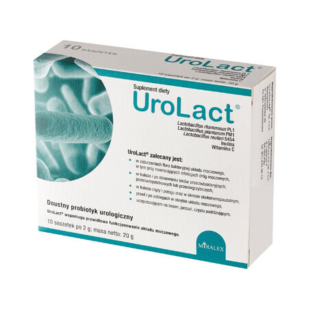 UroLact, 2 g x 10 plicuri