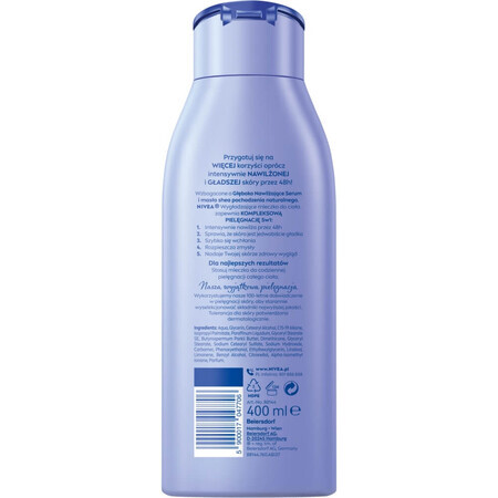 Nivea, lapte de corp, netezire, piele uscată, 400 ml