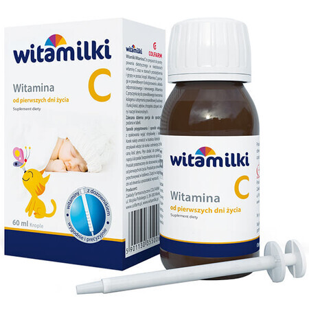 Witamilki Vitamin C Tropfen für Kinder ab der Geburt 60 ml