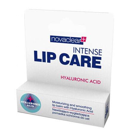 Novaclear Intense Lip Care, ruj de buze hidratant și netezitor, 4.9 g