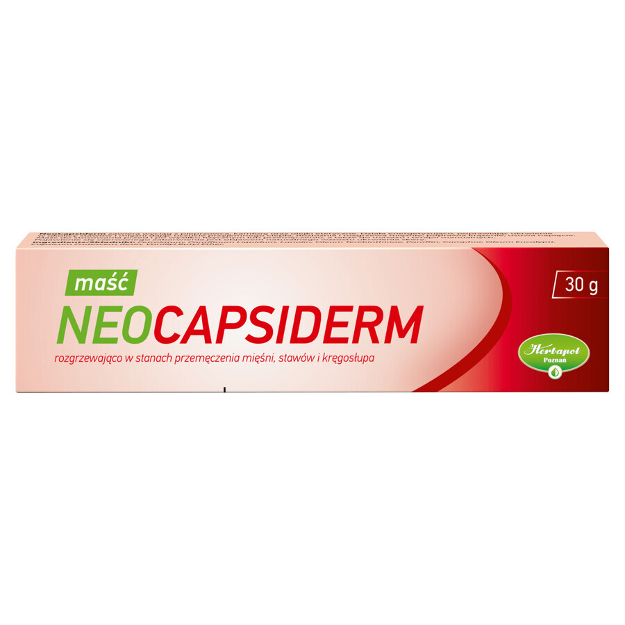 NeoCapsiderm Salbe - Kosmetik 30g - Langes Haltbarkeitsdatum!