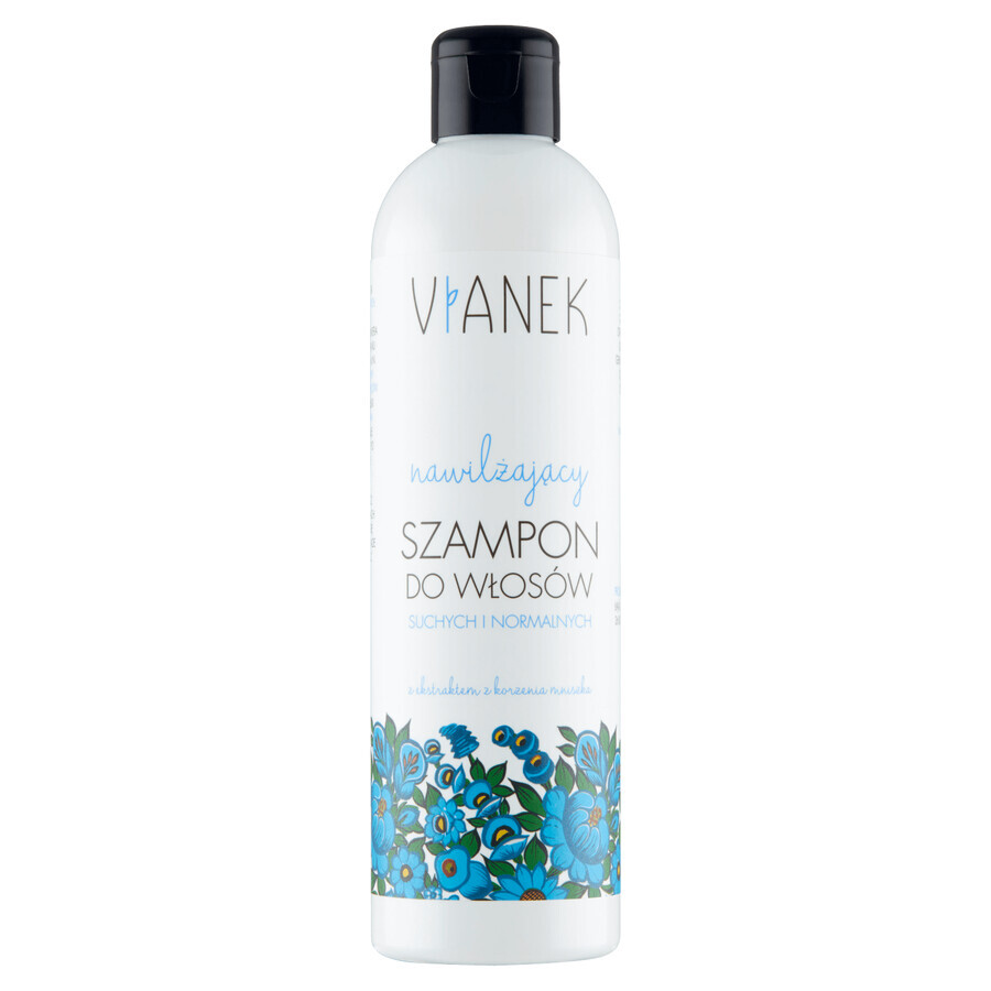 Vianek, Șampon hidratant pentru păr uscat și normal, 300 ml