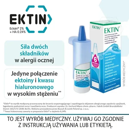 Ektin Augentropfen, 10 ml