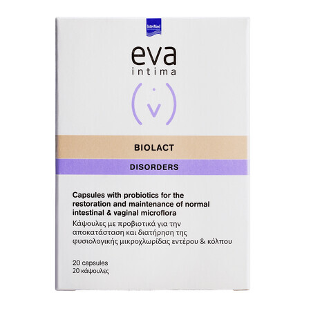 Biolact Eva Intima, 20 Kapseln, Intermed