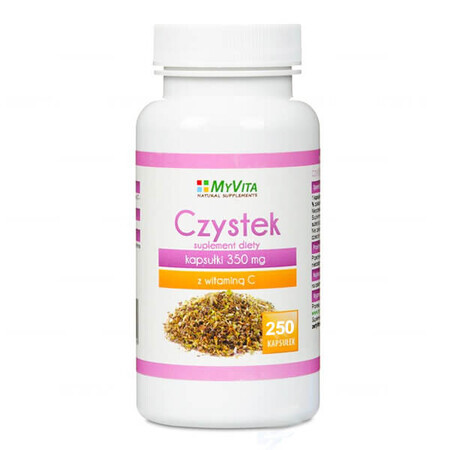 MyVita Cistus mit Vitamin C, 250 Kapseln