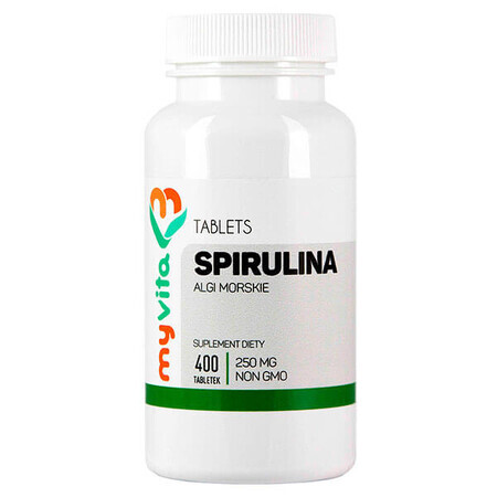 Spirulina Premium Presslinge - 400 Stück - Vitalität und Wohlbefinden für jeden Tag