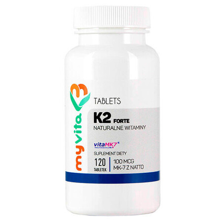 Hochwertiges Vitamin K2 Mk-7 in Tablettenform, 120 Stück
