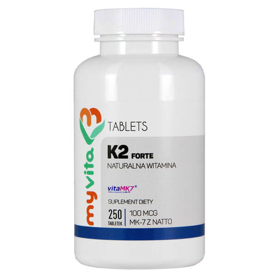 VitaKraft Plus, Vitamin K2 Mk-7 Tabletten, 250 Stück