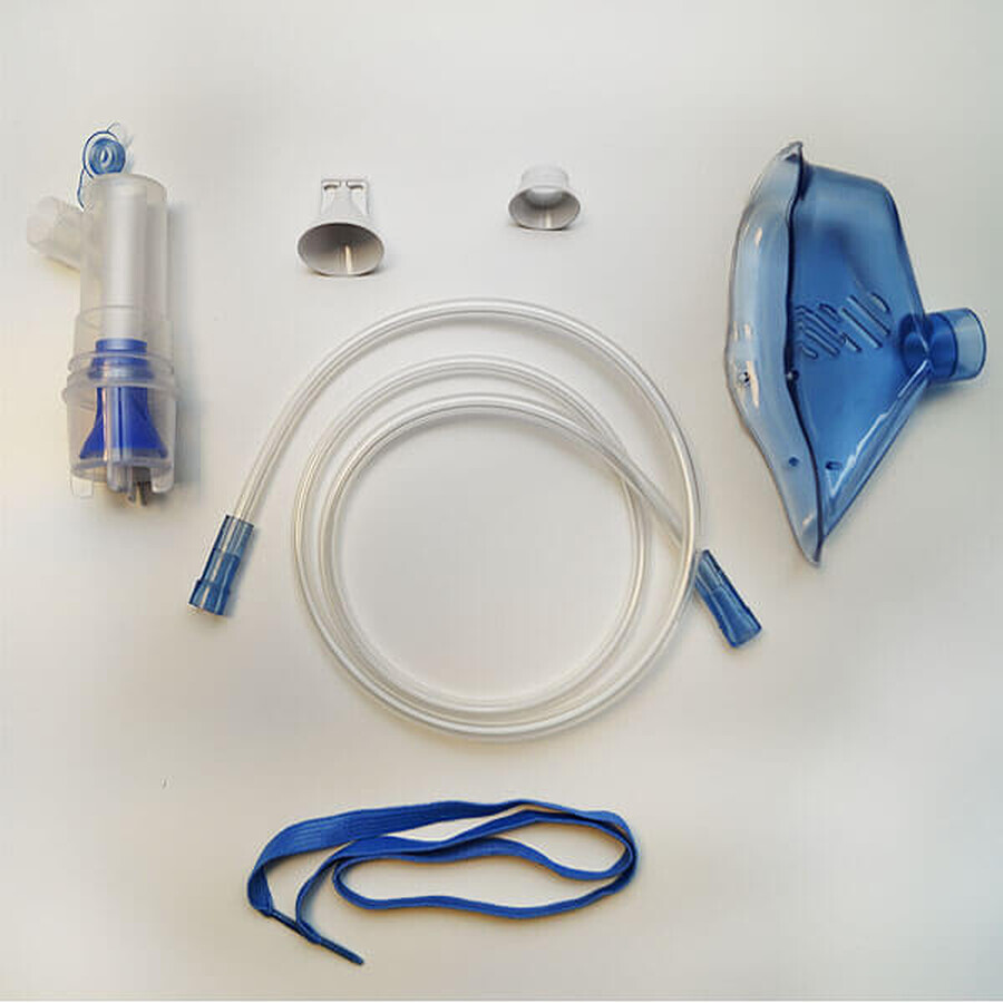 Kit de accesorii pentru inhalatorul Diagnostic, cu mască pentru adulți