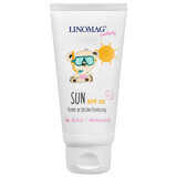 Linomag Emolients Sun, Sun protection for babies and children from 6 months, SPF 50, 50 ml