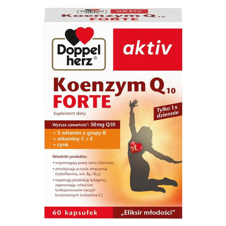 Doppelherz actief Koenzym Q10 Forte, 60 capsules