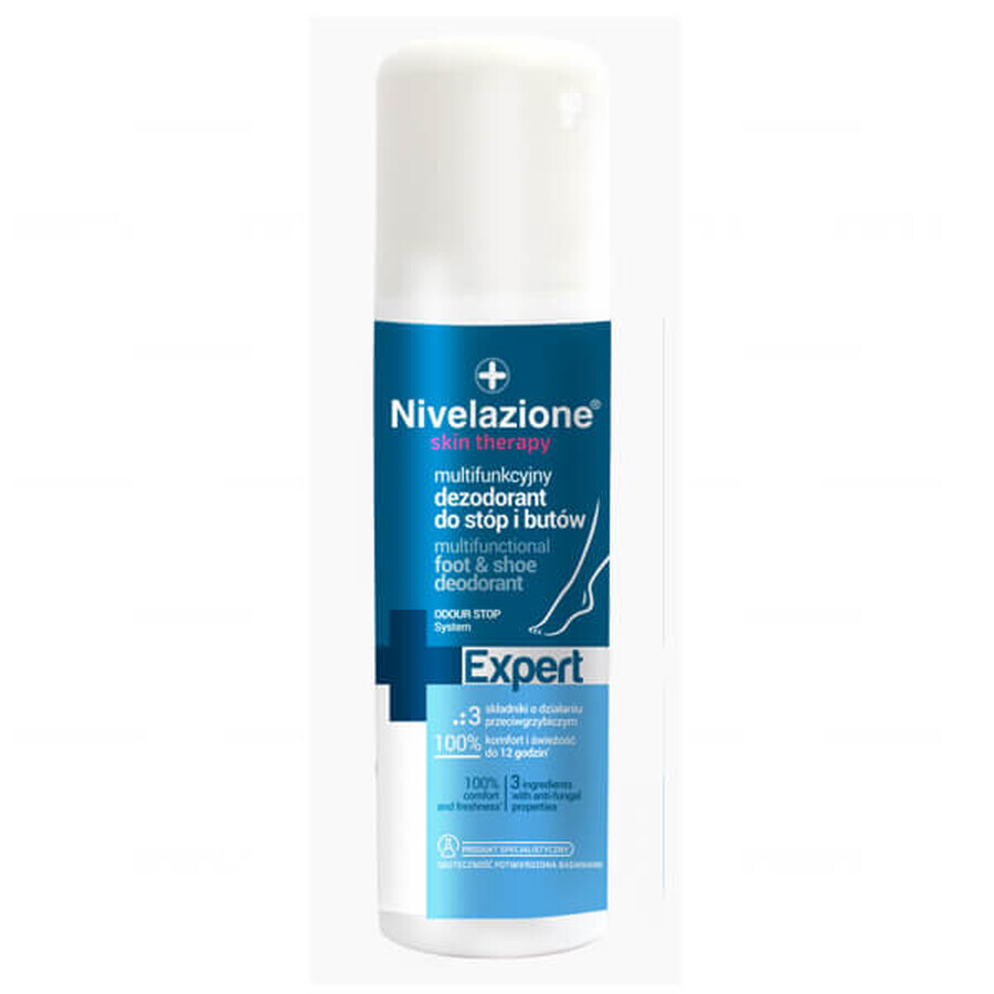 Nivelazione Skin Therapy, desodorante multifuncional para pies y calzado, 150 ml