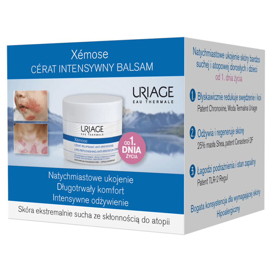 Uriage Xemose Cerat Balsam 200ml - Beruhigender Pflegebalsam für Trockene Haut