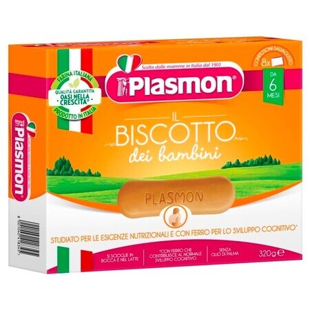 Kekse mit Vitaminen +6Monate, 320g, Plasmon