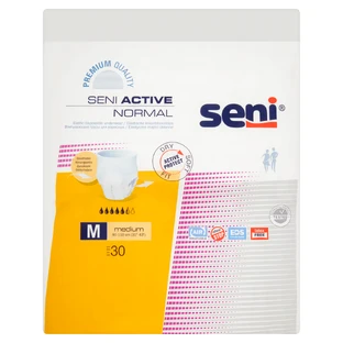 Seni Active Normal, saugfähige Unterhosen, mittel, 80–110 cm, 30 St.