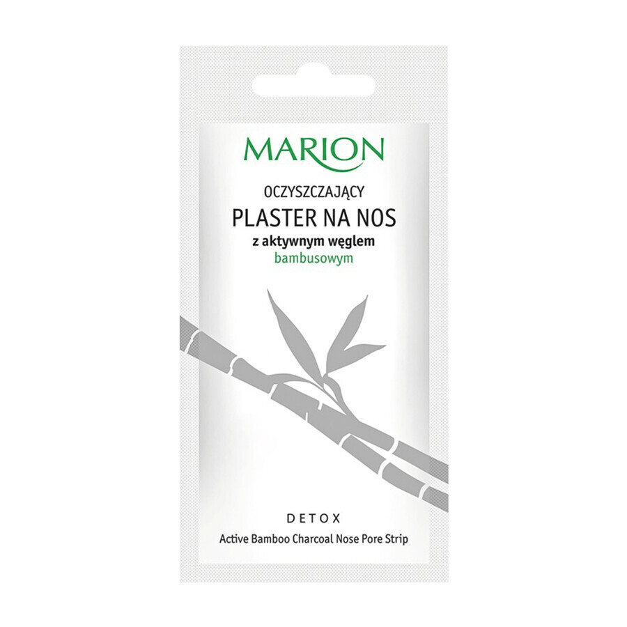 Marion Detox, Nasenpflaster, Aktivkohle aus Bambus, 1 Stück