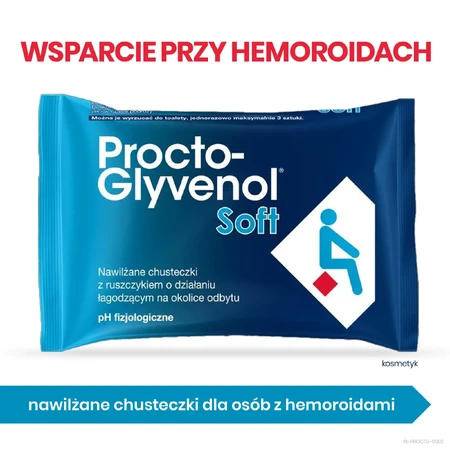 Procto-Glyvenol Soft, Feuchtetücher, 30 Stück, Recordati 