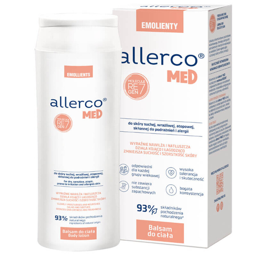 Allerco Emolients, loțiune de corp, 250 ml