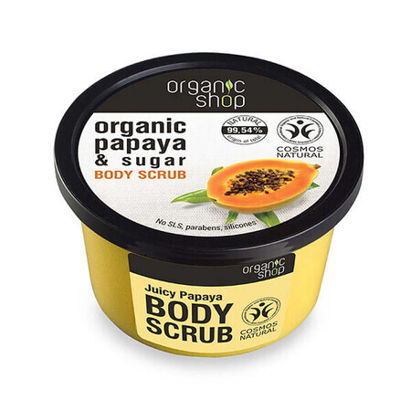 Organic Shop, balsam de corp, Juicy Papaya, 250 ml