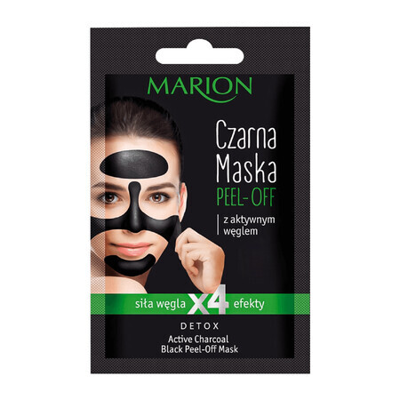 Aktivkohle Peel-off-Maske für effektive Reinigung - 6g
