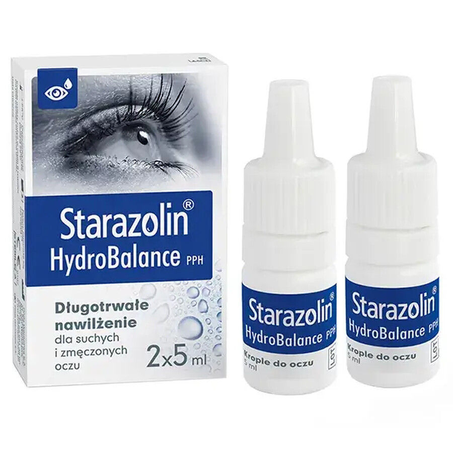 Starazolin HydroBalance PPH, eye drops, 2 x 5 ml