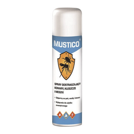 Mustico, Mücken-, Zecken- und Moskitoabwehrspray, mit DEET, 100 ml