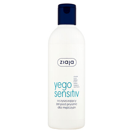 Ziaja Yego Sensitiv, Gel de duș de curățare, 300 ml