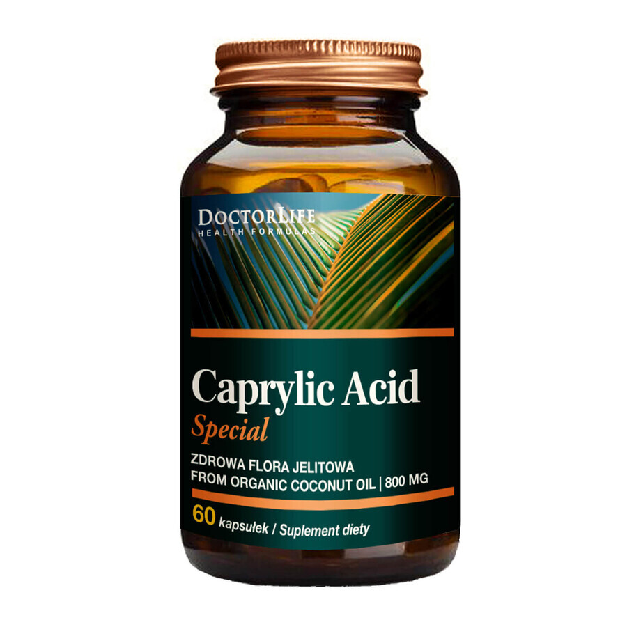 Caprylsäure 800mg - Hochwertiges Nahrungsergänzungsmittel für den gesunden Lebensstil von Doctor Life