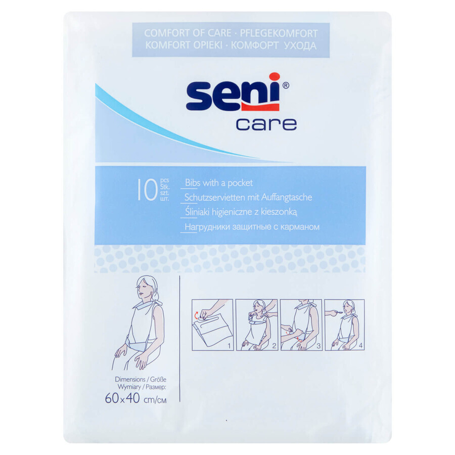 Seni Care, bavoirs pour adultes, 10 pièces