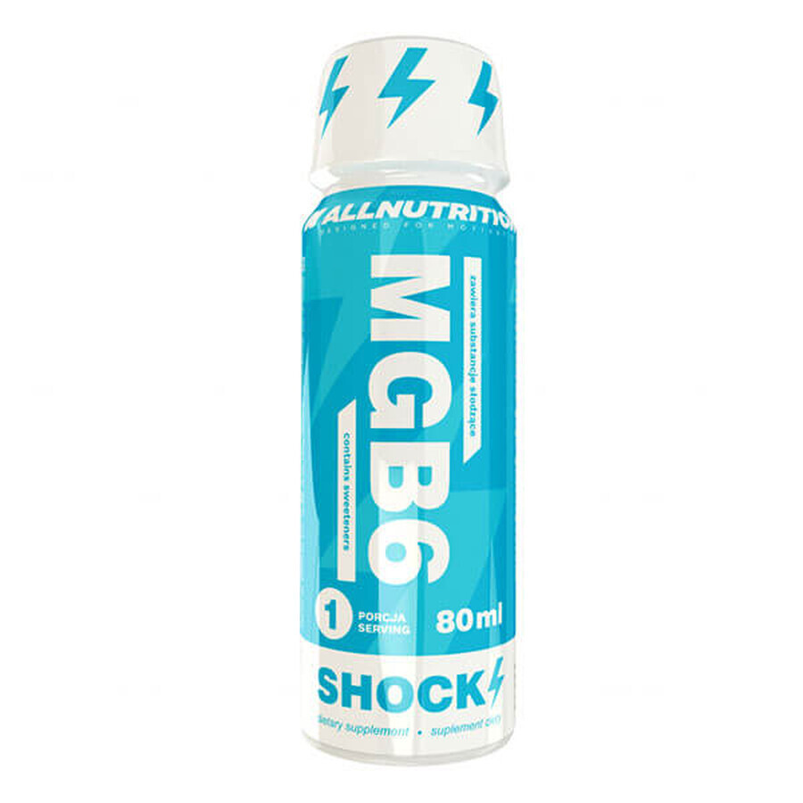 Allnutrition MgB6 Shock, shot, 80 ml