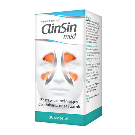 ClinSin Med, set suplimentar, 30 de pliculețe