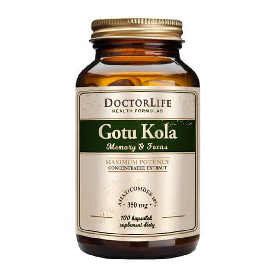 Gotu Kola Extrakt 350mg - Hochwertige Kapseln für Vitalität und Wohlbefinden