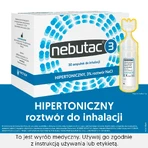 Nebutac 3, soluzione per inalazione ipertonica 3% NaCl, 4 ml x 30 fiale