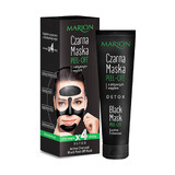 Marion Peel Off, black peel-off face mask with activated carbon, 25 g