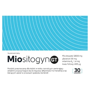 Miositogyn GT, aromă de portocale, 5 g x 30 de pliculețe