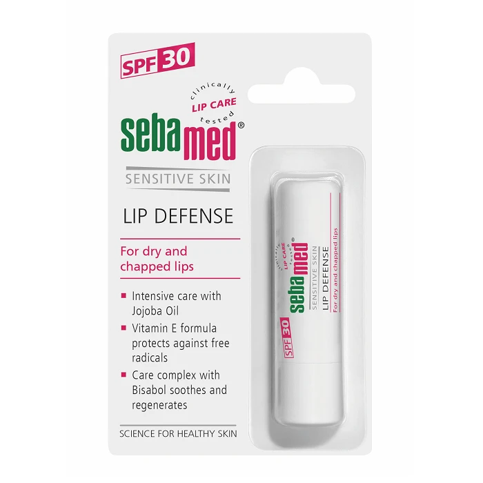 Dermatologisch schützender Lippenbalsam mit SPF 30, 4,8 g, Sebamed