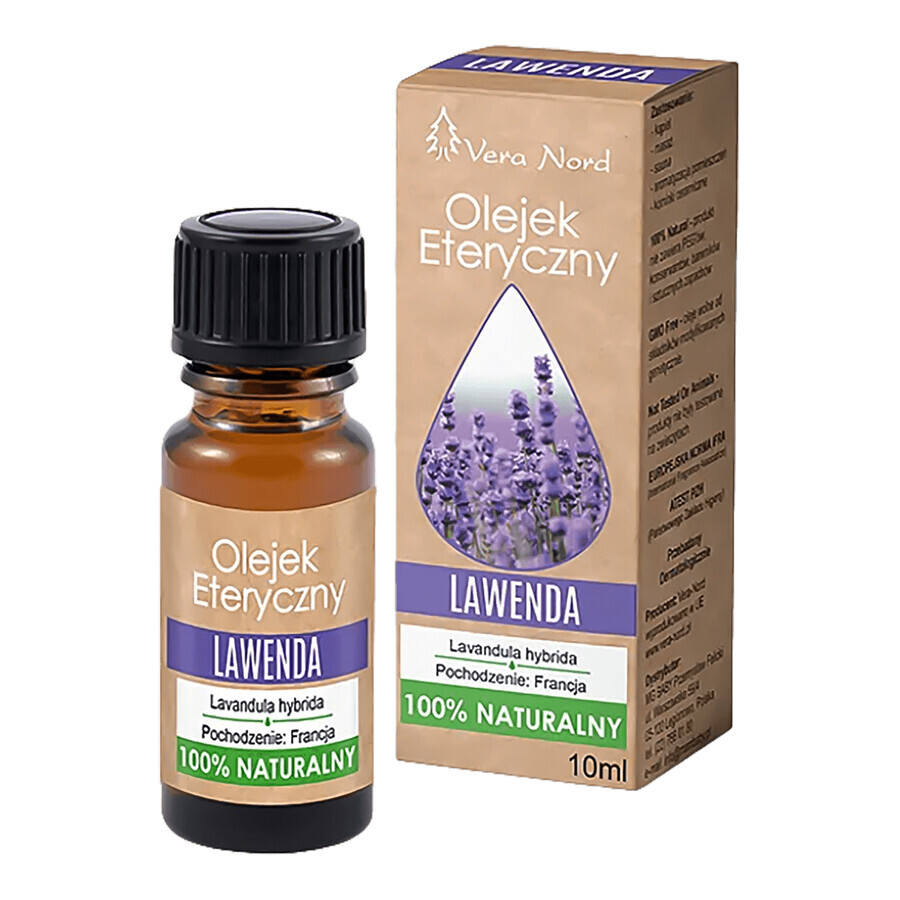 Vera Nord, natural essential oil, lavender, 10 ml