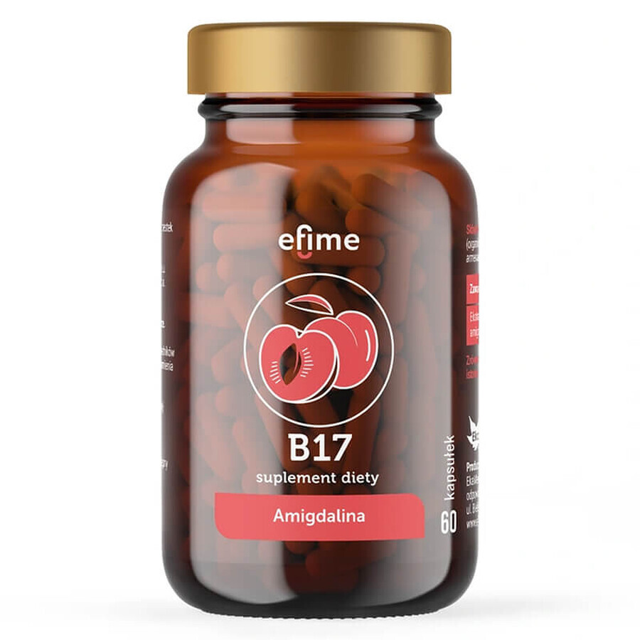 Hochwertige Vitamin B17 Amygdalin-Kapseln, 60 Stück - Ideale Nahrungsergänzung für Ihre tägliche Gesundheit.