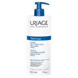 Uriage Xemose, gel-crème nettoyant doux pour le visage et le corps, peaux très sèches, 500 ml