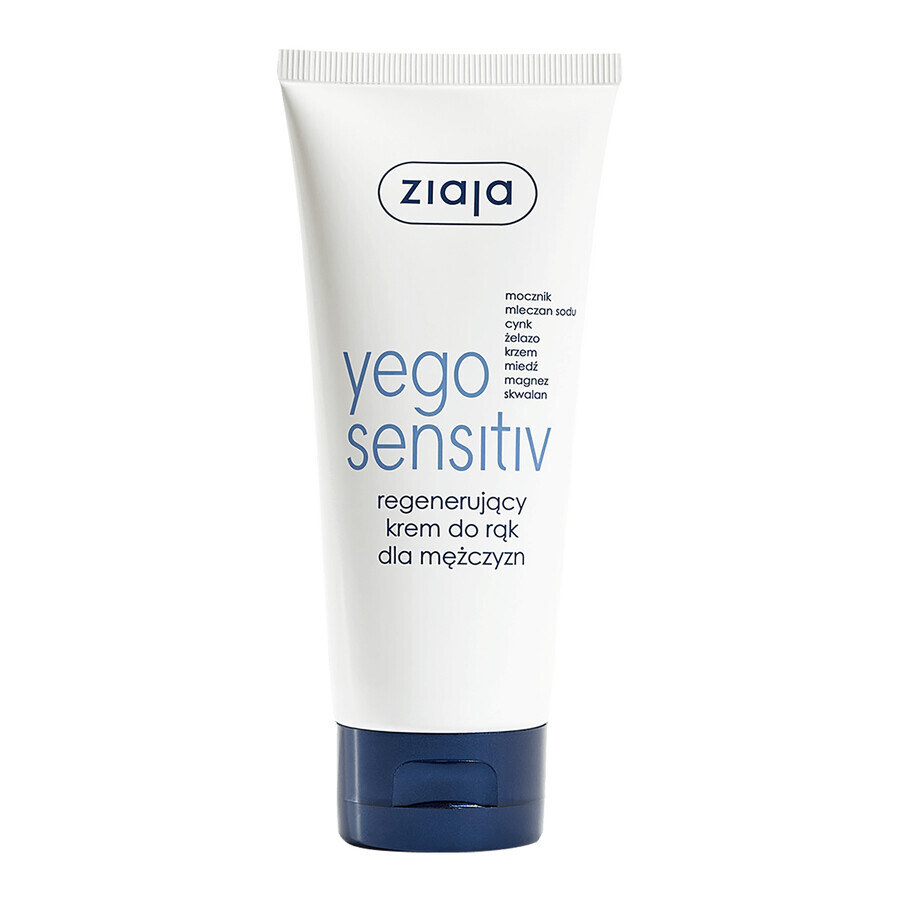 Ziaja Yego Sensitiv, Männer Handcreme, 75 ml