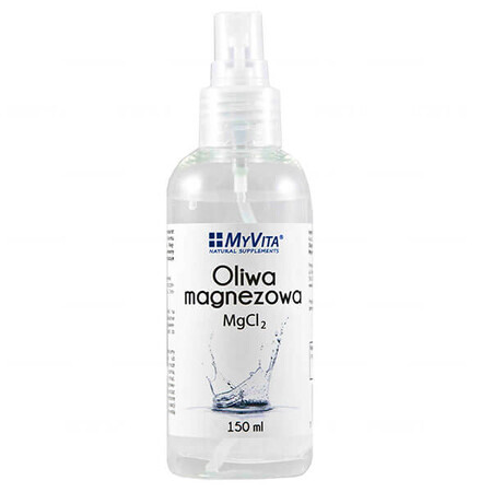 Hochwertiges Magnesiumspray - Reinster MgCl2 Spray, 150 ml