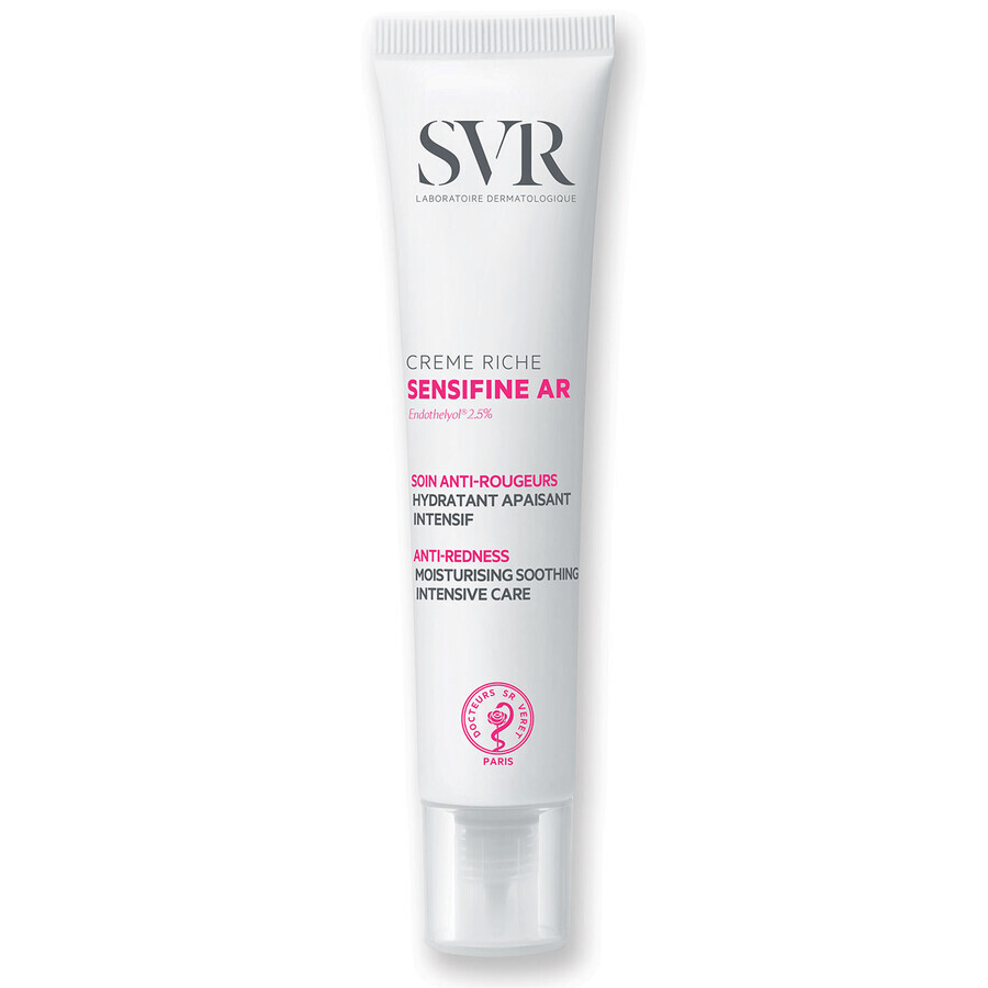 SVR Sensifine AR, crème vasculaire thermorégulatrice, riche, 40 ml