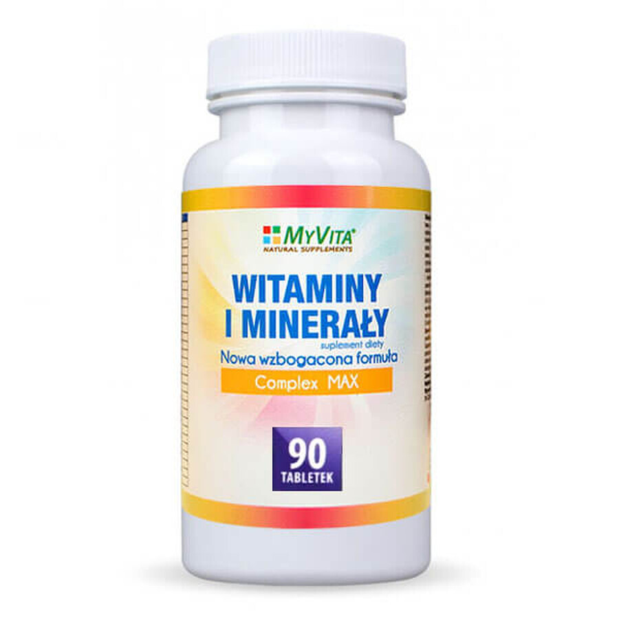 VitaPremium, Multivitamin- und Mineralstoff-Komplex, 90 Tabletten