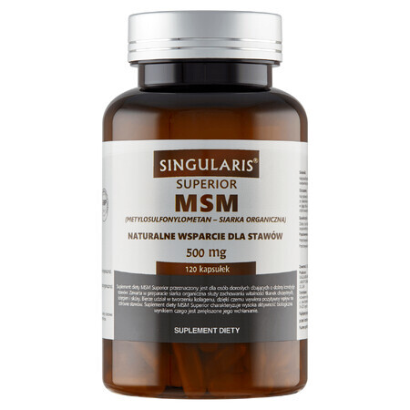 Singularis Superior, MSM 500 mg, 120 capsule