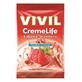 Bomboane fără zahăr cu căpșuni Creme Life, 60 g, Vivil