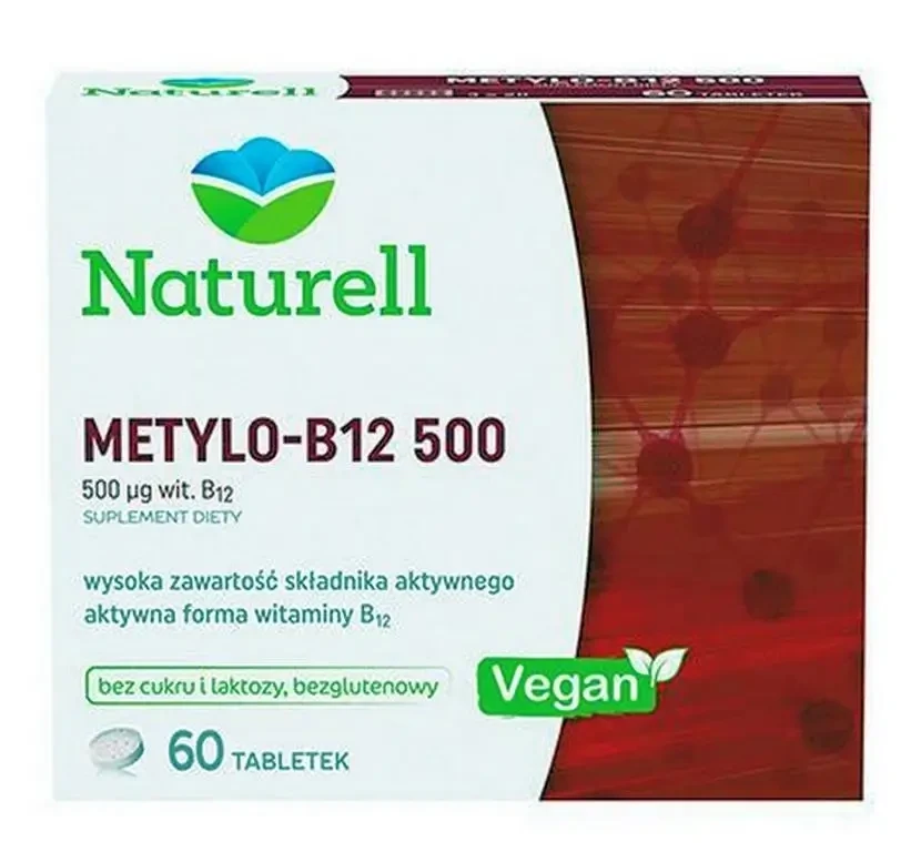 Naturell Methyl B-12 500 60 Tabletten - Langfristiges Verfallsdatum!