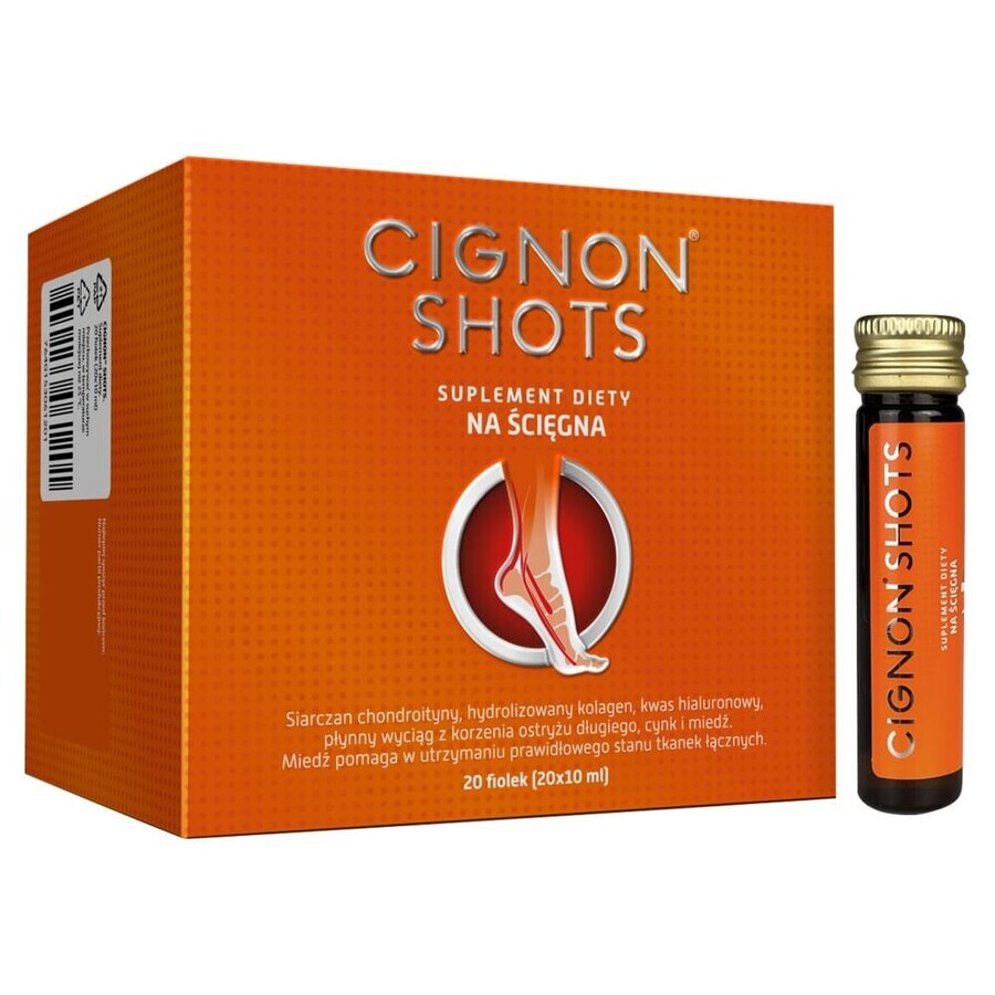 Valentis Cignon Shots, 10 ml x 20 flacoane