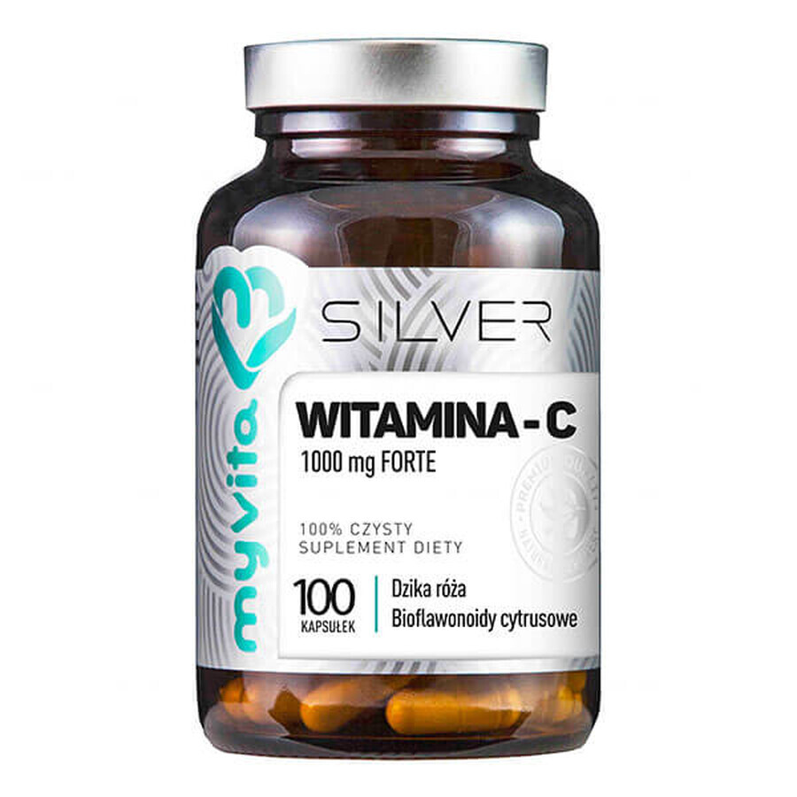 MyVita Silver Vitamin-C 1000 mg Forte, 100 capsules