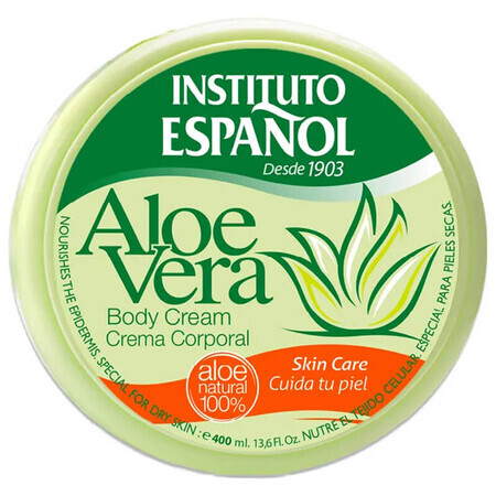 Instituto Espanol, Aloe Vera, cremă de corp, hidratantă, 400 ml